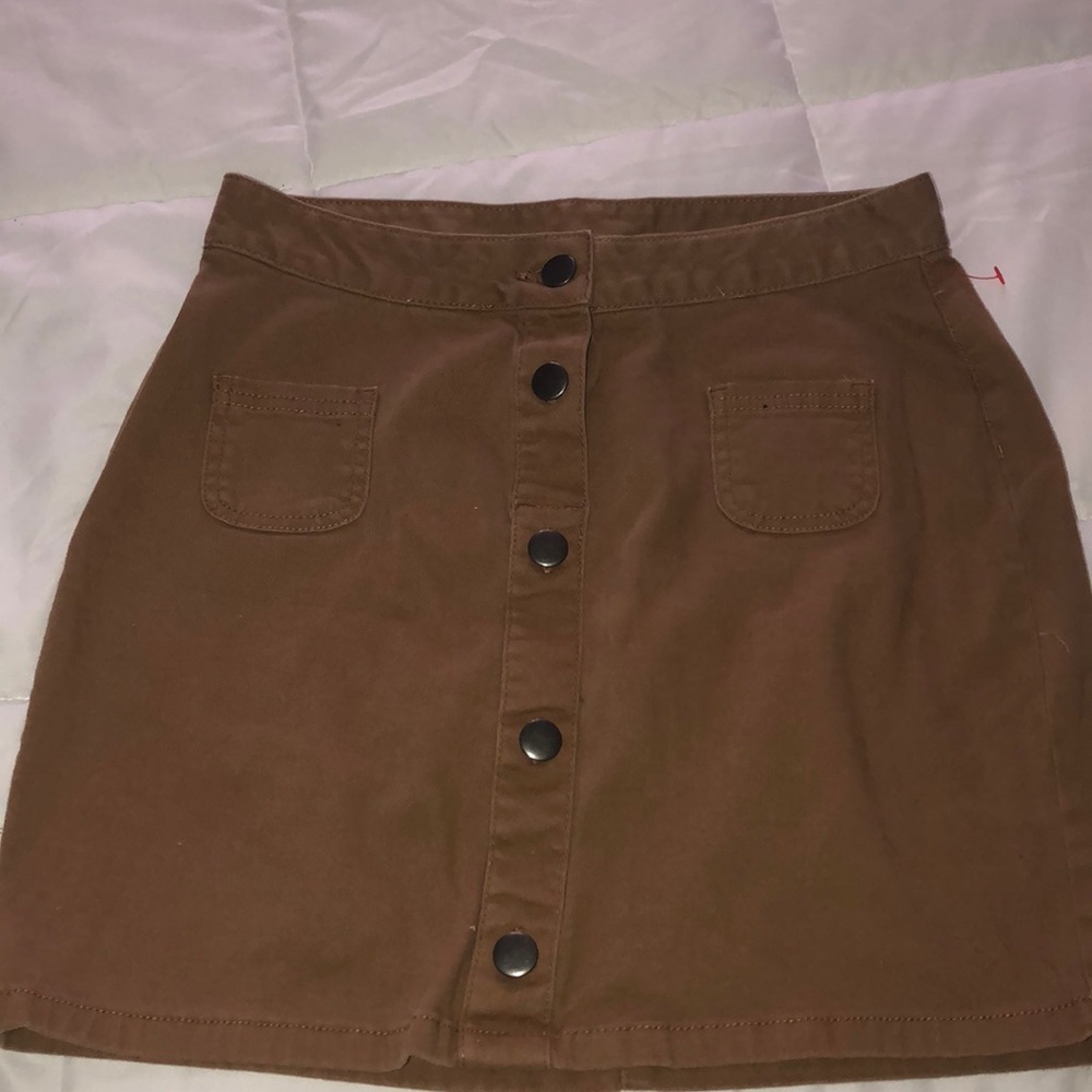 Girls Button up skirt